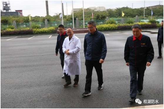 四川省什邡市市委副書記、市長卿偉一行蒞臨桂湖集團(tuán)什邡生產(chǎn)基地調(diào)研指導(dǎo)